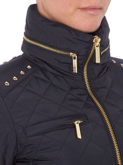 michael kors jacke dunkelblau|Michael Kors mentel damen.